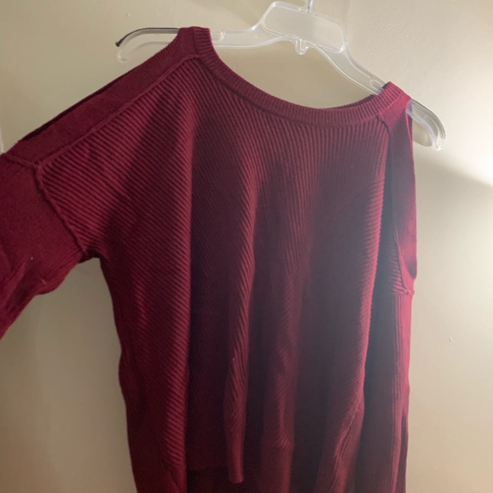Cold Shoulder Sweater